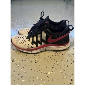 Nike Mens Free Trainer 5.0 Running Shoes Black Pink White Size 9 579813-016